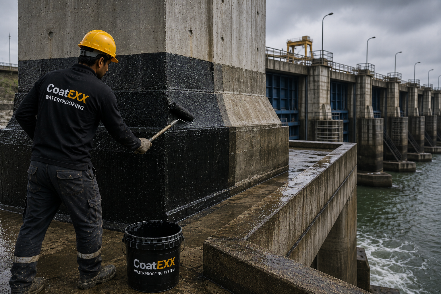 Infrastructure waterproofing